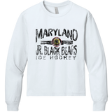 MD Jr. Black Bears Youth 6-Ounce Heavyweight Long Sleeve Tee