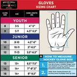 South Pittsburgh Rebellion CCM 85C Custom Gloves Senior