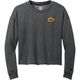 Chelsea Chiefs New Era Ladies Tri-Blend Fleece Crop Crew
