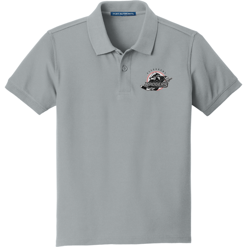 Allegheny Badgers Youth Core Classic Pique Polo